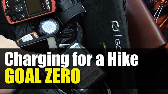 Charging up Devices Before & During a Hike - ChargingGoalzero