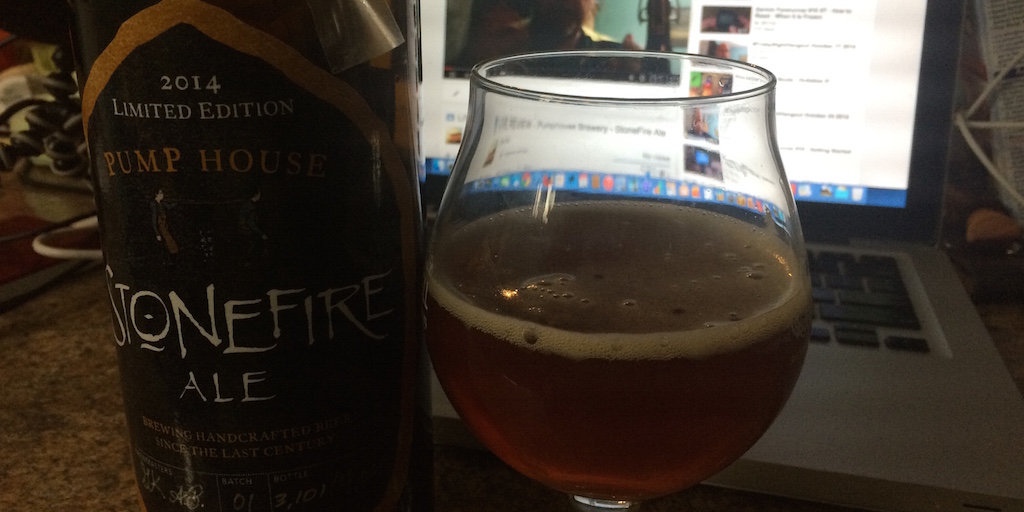 Pumphouse Brewery - Stonefire Ale LIVE - IMG 6994
