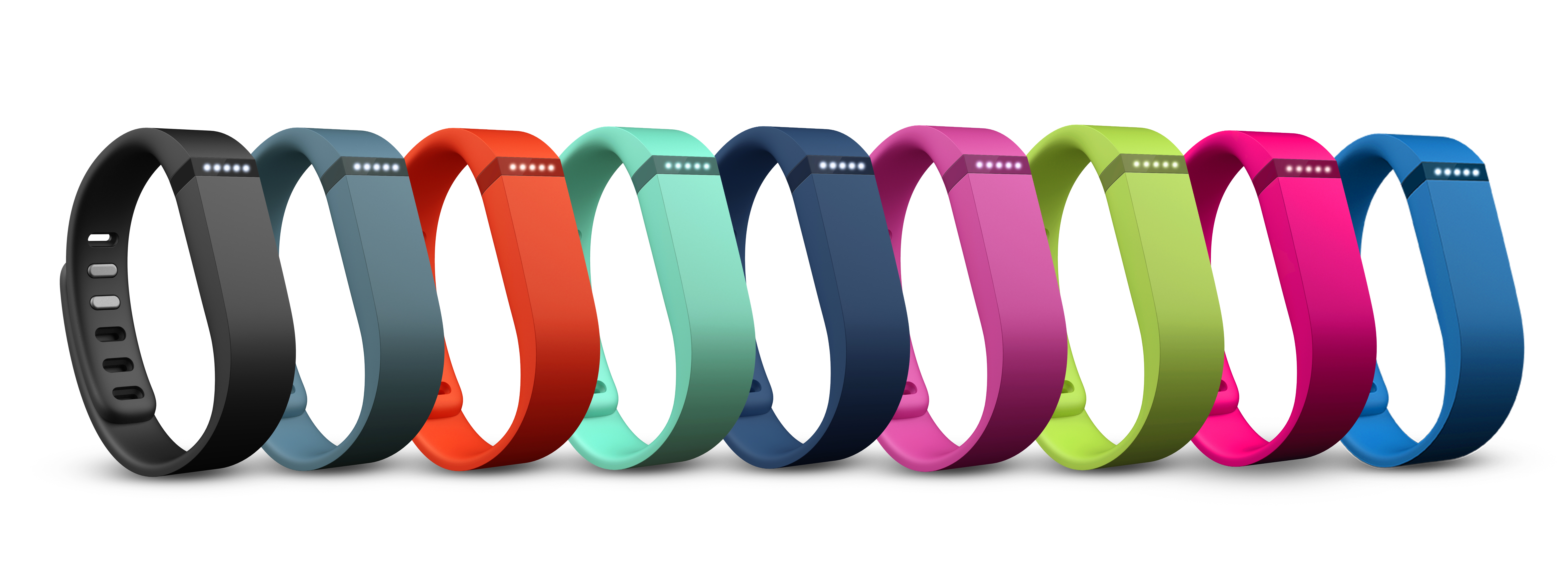 Fitbit Flex Tutorials - flex 9 colors 72dpi 1