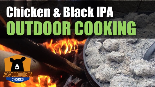 Vinegar Braised Chicken & Black IPA - chickenblackipa