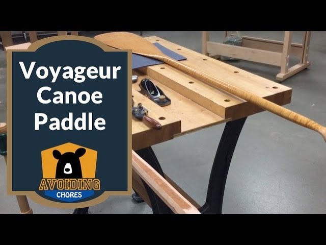 Carving A Cherrywood Voyageur Style Canoe Paddle At Lee Valley Tools - sddefault