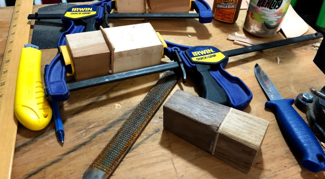 Carving A Knife Handle As A Winter Project - carvin knife handle
