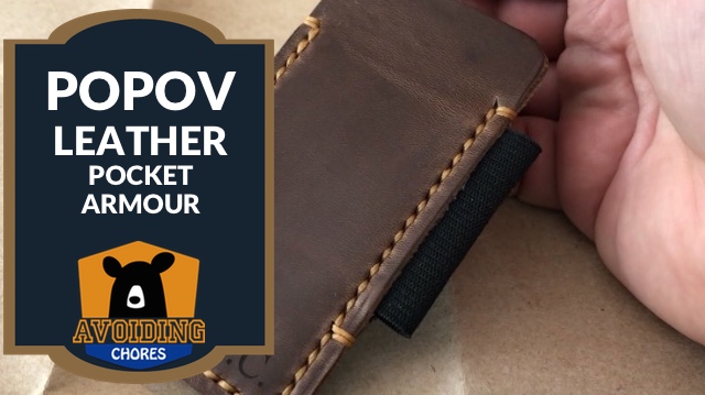 Popov Leather EDC Pocket Armour Review - popove pocket armour edc