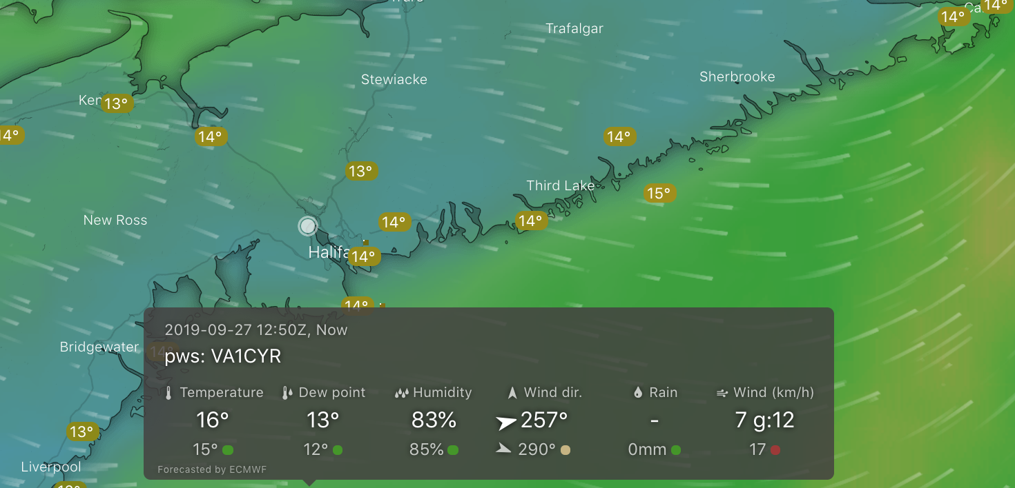 Setting Up A Personal Weather Station Using AcuRite, Raspberry Pi And Windy - windy 2