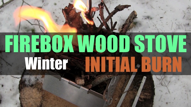 Firebox Folding Stove