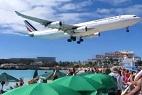 Maho Beach Takeoffs And Landings St. Maarten