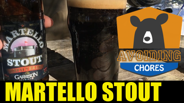 Garrison Brewing – Martello Stout vs Guiness