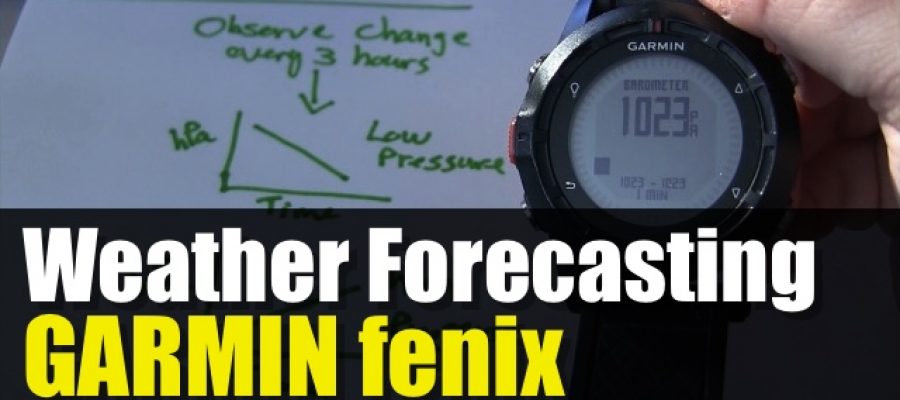 garmin fenix barometer