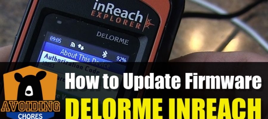 How to Update Firmware on a Garmin inReach Explorer