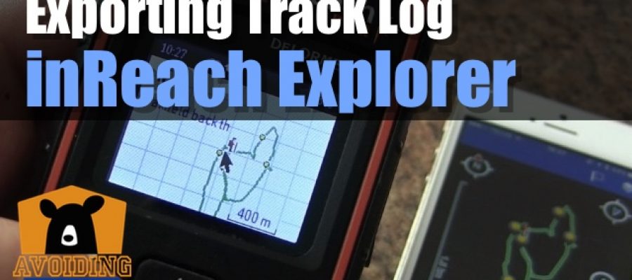 How to Export The Track Log From Your Garmin inReach Explorer