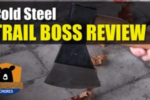 Great Value For Money The Cold Steel Trail Boss Camping or Bushcraft Axe Product Review