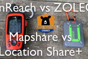inReach Mapshare versus ZOLEO Location Share+