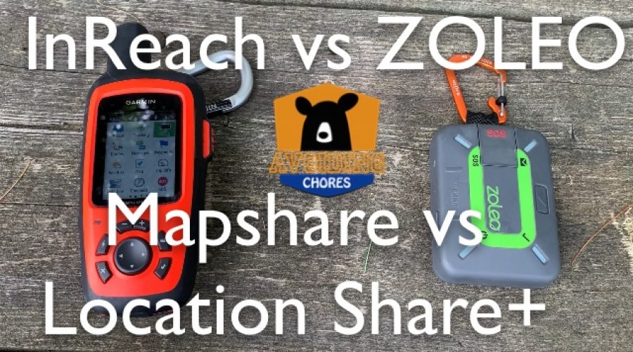 inReach Mapshare versus ZOLEO Location Share+