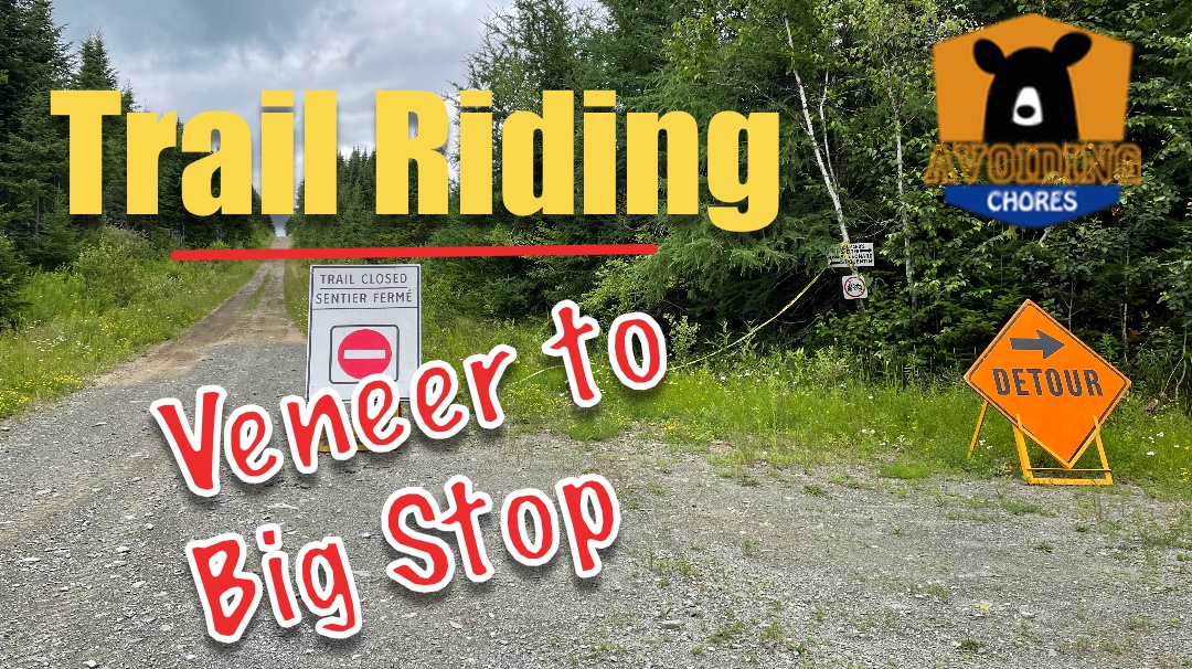 ATV Riding in New Brunswick  St-Leonard to Veneer to Grand Falls