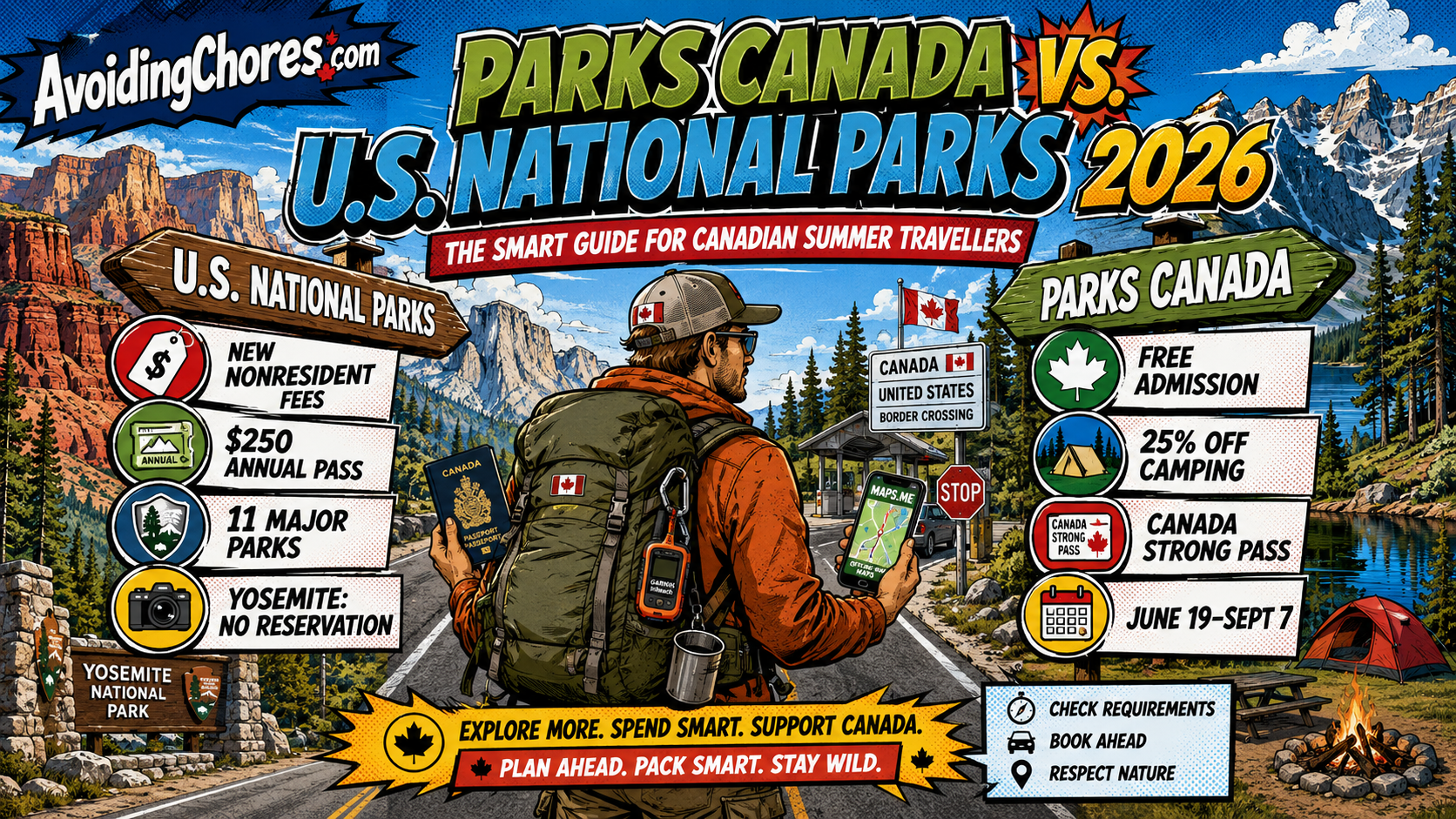 Crossing the Border for a U.S. National Park This Summer? Here’s What Changed in 2026