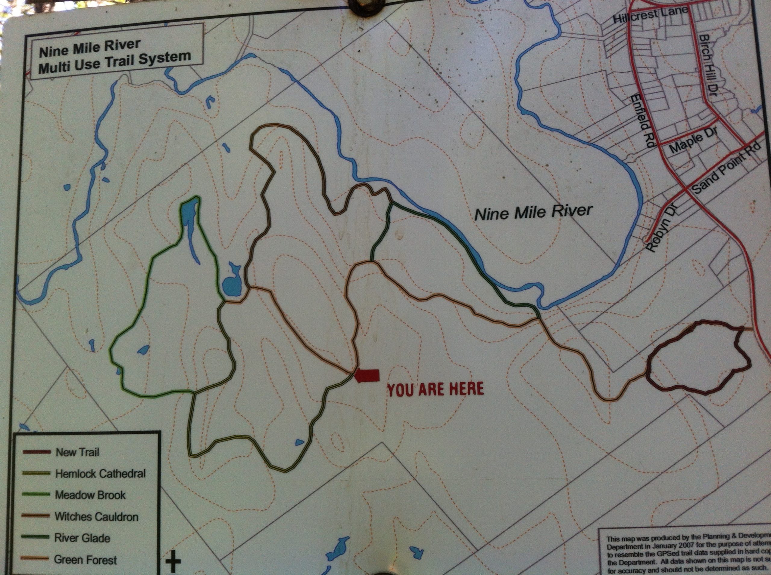 Nine Mile River trail photo 4 of 5