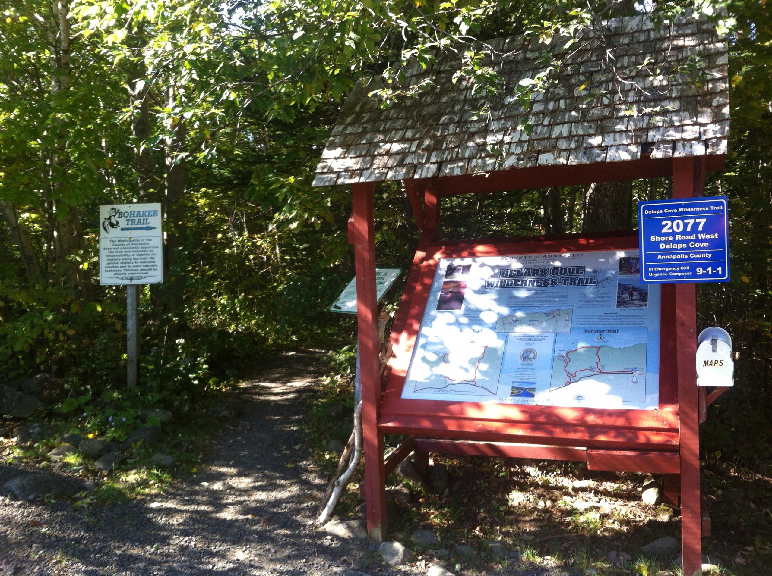 Delaps Cove Wilderness Trail trail photo 2 of 9
