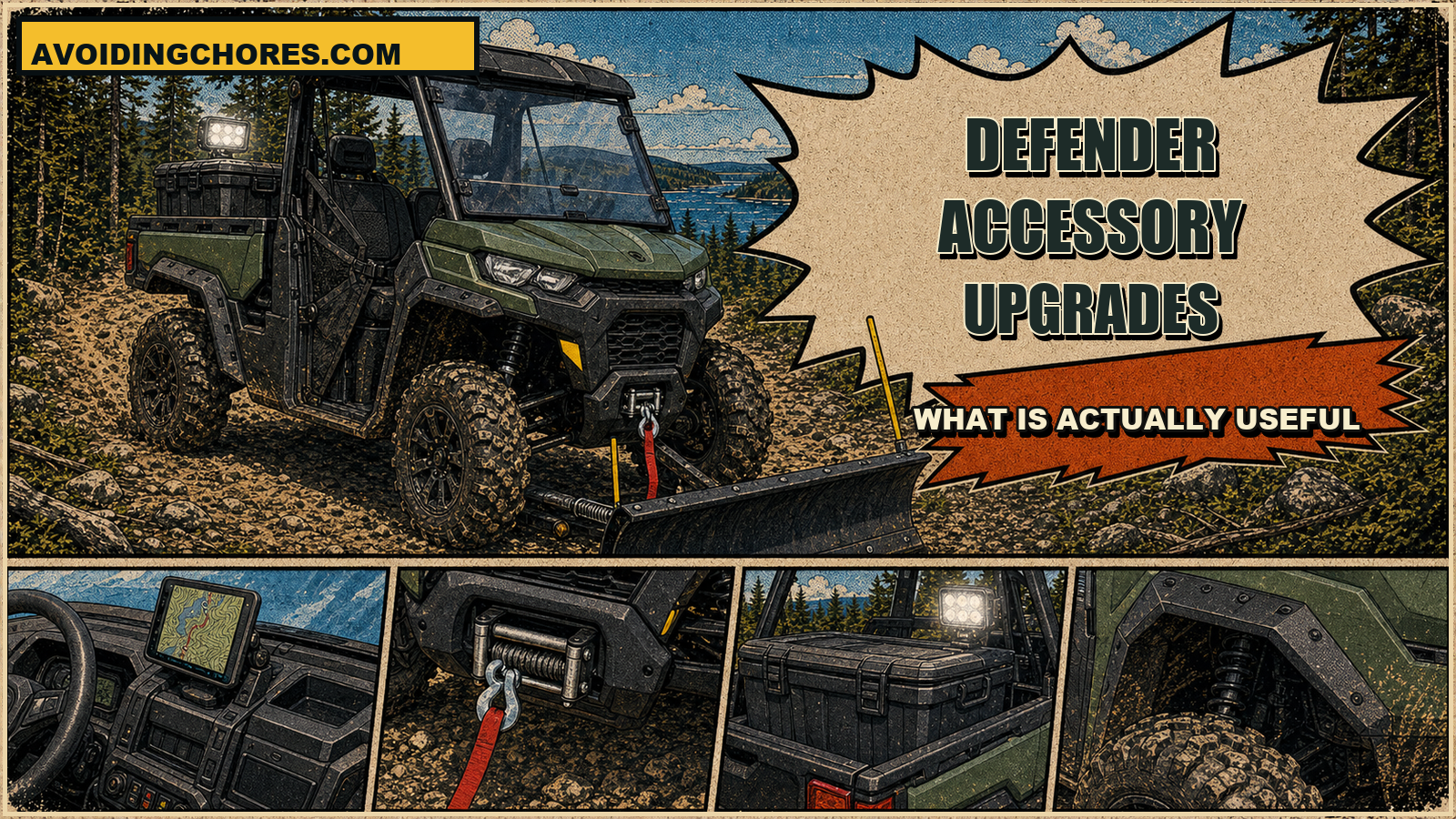 Can-Am Defender Accessory Upgrades That Are Actually Useful