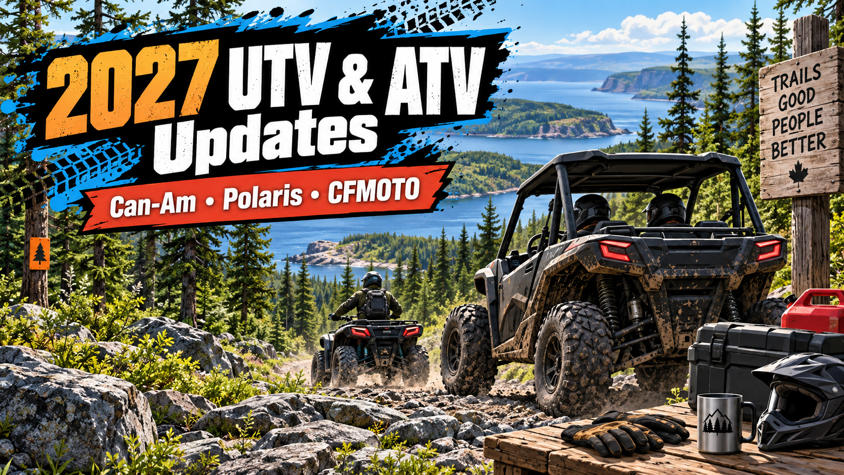 What Is New For 2027 Utility Side-By-Sides And ATVs From Can-Am, Polaris And CFMOTO